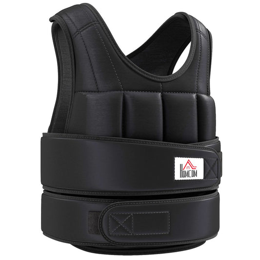 Carousel 20KGS Adjustable Weight Vest Running Gym Training Weight Loss HOMCOM