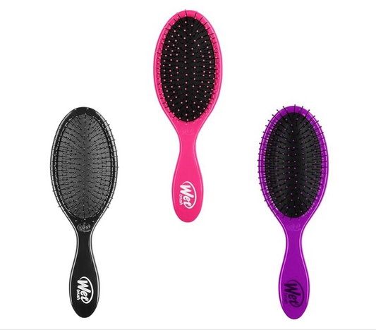 wetbrush Wetbrush Original Detangler Pink Purple & Black BUNDLE